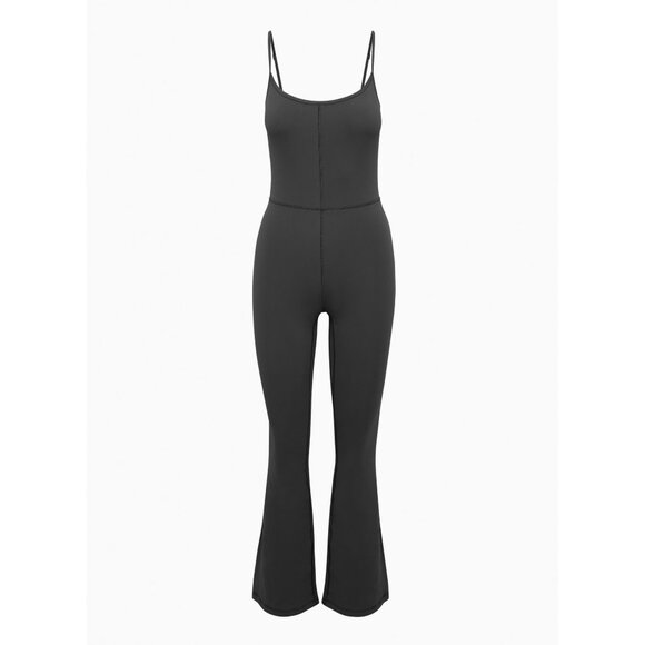 Aritzia Pants - NWT Aritzia Wilfred Free Divinity Black Kick Flare Jumpsuit Size XS
